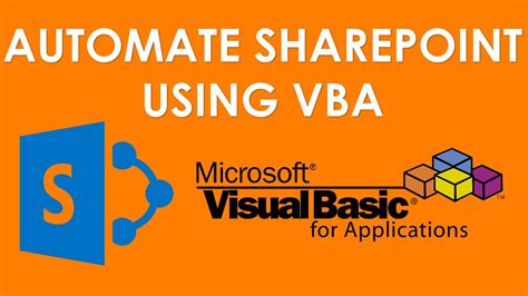 bc; wr. . Sharepoint automation using vba
